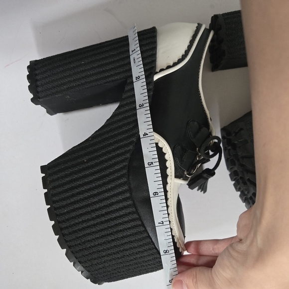 Sugar Baby laly black platform heels kawaii cosplay dolls kill sz 6 - Picture 7 of 9